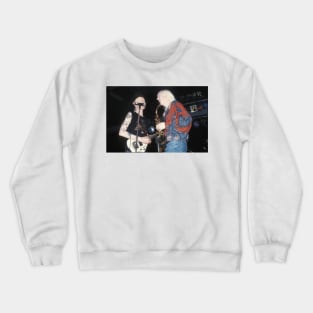 Johnny and Edgar Winter Photograph Crewneck Sweatshirt